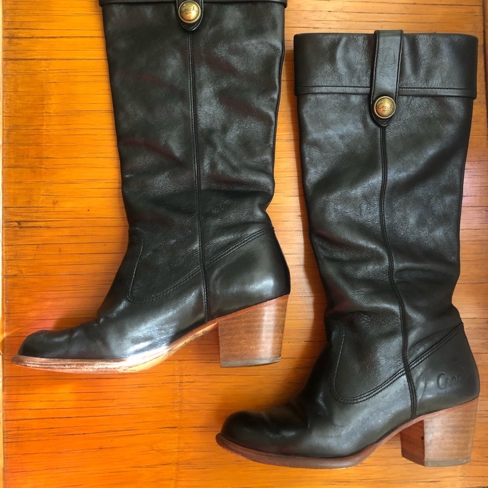 Coach Fayth riding boots